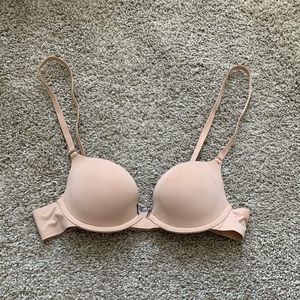 Push up beige bra